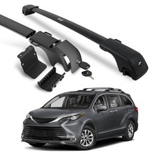 Fits Toyota Sienna 2021-2026, Upgrade 260 LBS Lockable Roof Racks Cross Bars,...