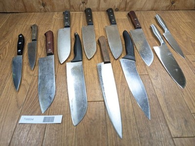 Beschädigtes Messer-Set Für Köche, Henckels, TW654, Silber Edelstahl