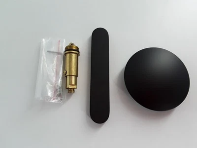 SIGNATURE HARDWARE D12 -PLATE ONLY ,WITH 2 SET SCREWS (4.25"X 0.75")- BLACK FINISH