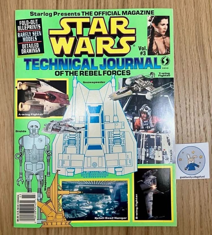 Star Wars Technical Journal of the Rebel Forces Vol 3 w/Blueprints
