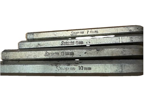 Snap-On Allen Wrench Key Set 10mm 9mm 8mm 7mm Hex USA Vintage American Tools