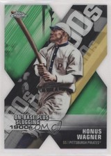 2020 Chrome Decade of Dominance Die-Cuts Green Refractor 47/99 Honus Wagner 0q7p