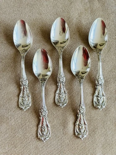 Reed And Barton Francis I Sterling Teaspoons (6)