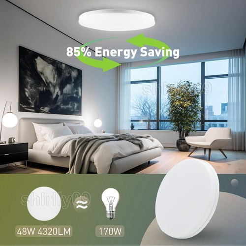 Lampa sufitowa LED Lampa sufitowa Łazienka Salon Kuchnia Piwnica Łazienka Lampa Sufit - Zdjęcie 8 z 46