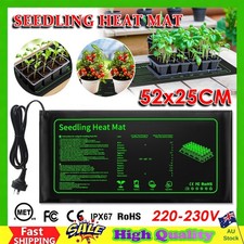 Seedling Heat Mat Plant Heating Pad Germination Seed Cloning Warm Farm Reptile