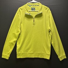 Robert Talbott Quarter Zip Pullover Men s XL ...