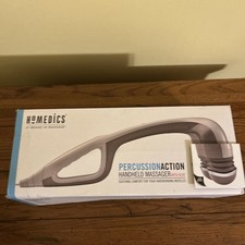 HoMedics HHP-350 Percussion Pro Handheld Electric Full Body Massager with Heat