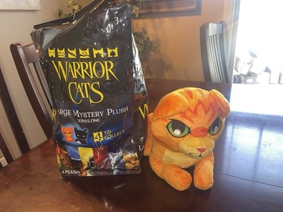 WARRIOR CATS FIRESTAR LARGE MYSTERY PLUSH 11'' BLIND BAG NEW IN OPENED BAG