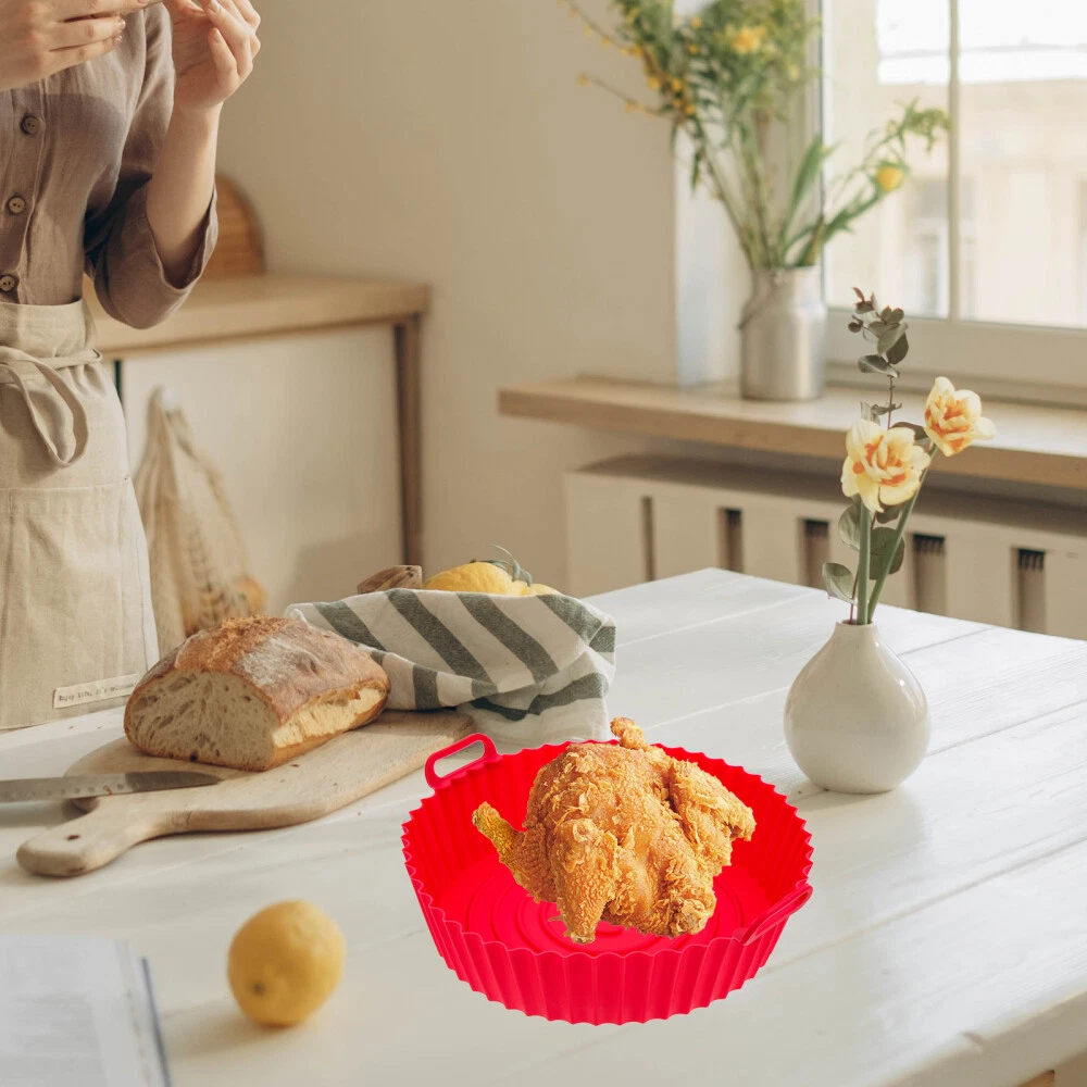 Air Fryer Pan Mini Instant Baking Basket Oven Grilling Platter