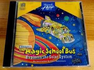 Details About Microsoft Scholastics The Magic School Bus Explores The Solar System Pc Game G
