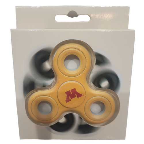 Minnesota Golden Gophers 3 Way Fidget Distracto Spinner [NEW] Stress Relief - Picture 1 of 2