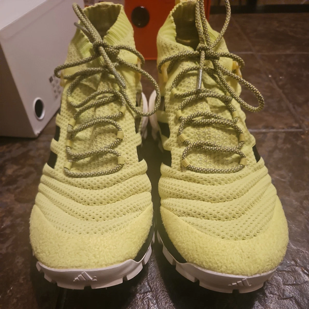 adidas Gosha Rubchinskiy x Copa Primeknit Boost Mid Solar Yellow | eBay