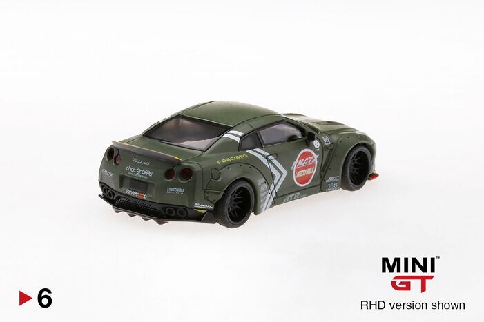 MINI GT 6 LBWK Nissan GT-R (R35) Zero Fighter Special Type 1 MINI GT 6 LBWK Nissan GT-R (R35) Zero Fighter Special Type 1