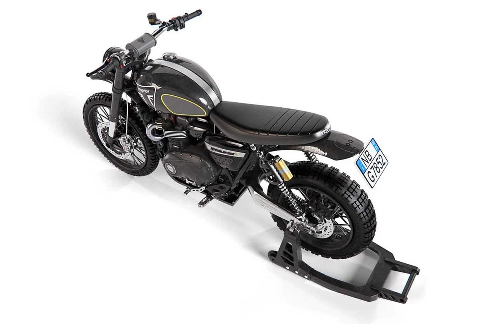 James Bond Triumph Scrambler 1200 escala 1:12 - No Time to Die - 007 - Corgi Foto 3 de 4
