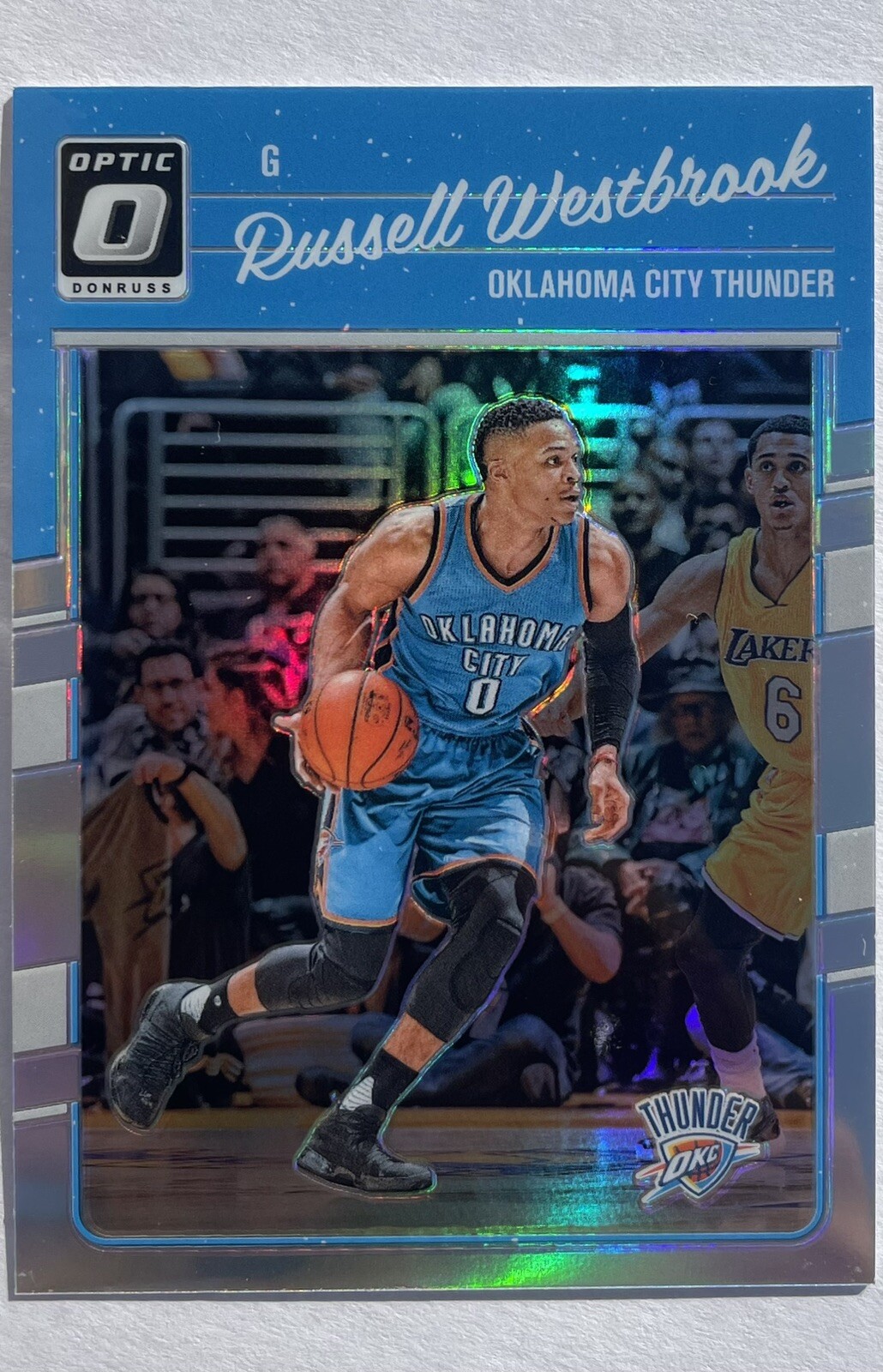 Russell Westbrook 2016 Panini Donruss Optic Holo #145