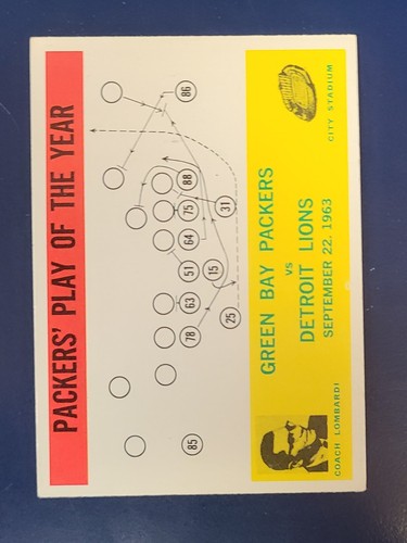 Tarjetas de fútbol americano Philadelphia 1964 completan el conjunto que elijas #1 - 98 - Imagen 166 de 195