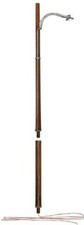 NEW Woodland O Scale Street Lights Wooden Pole JP5646