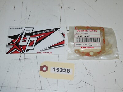 Kawasaki - New OEM FLOAT CHAMBER GASKET Qty 1 11009-1563 | eBay