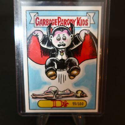 GARBAGE PAIL KIDS NASTY NICK SKETCH CARD GARBAGE PARODY KIDS LUIS