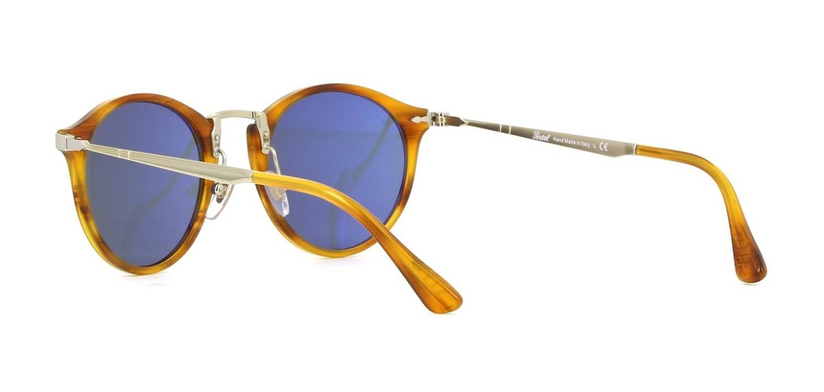 Persol Calligrapher Edition PO3166S Sunglasses Striped Brown