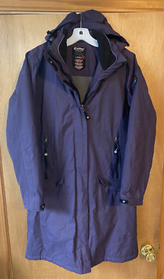 Killtec Level 3 Insulated Parka Winter Coat Jacket Women's Purple - Size 8 (M)
