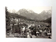 FRASSENE AGORDINO Panorama Monte Civetta CARTOLINA Fto Grande BN Viaggiata 1961