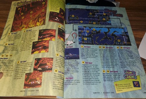 Earthworm Jim SUPER NES Nintendo GAMEPRO Strategy Guide Rare Complete SNES MINT✔ - Picture 8 of 8