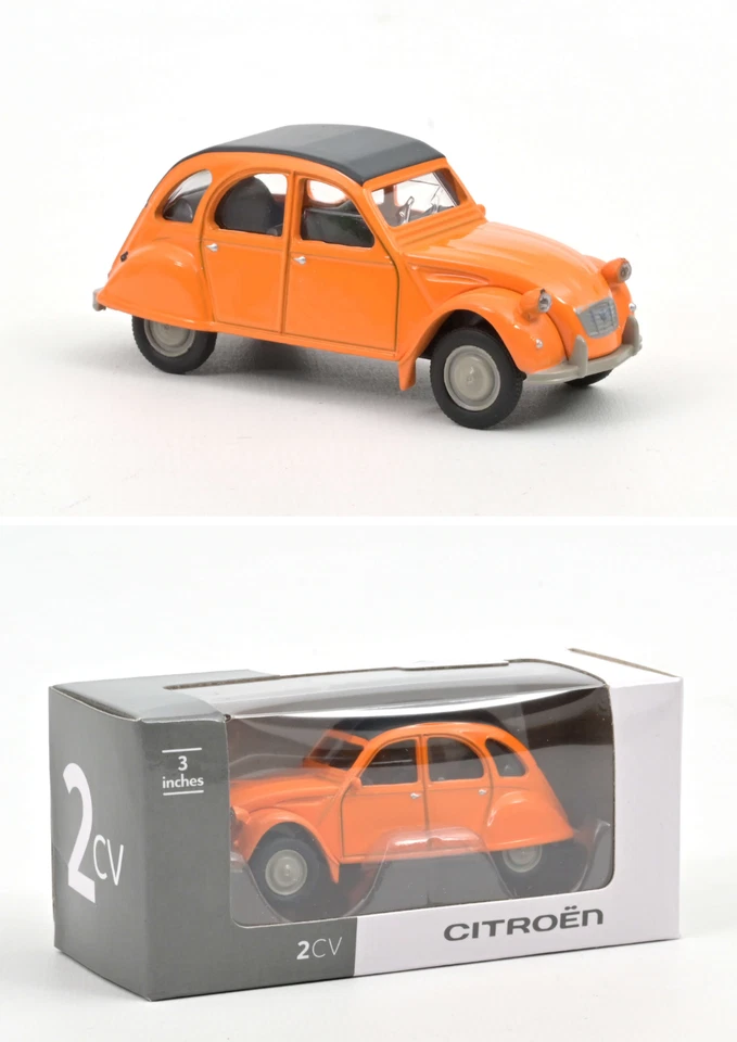 Lot de 6 Citroën 2 CV et 2 CV Sahara 1/64 Norev Neuf Boite carton - Photo 4/4