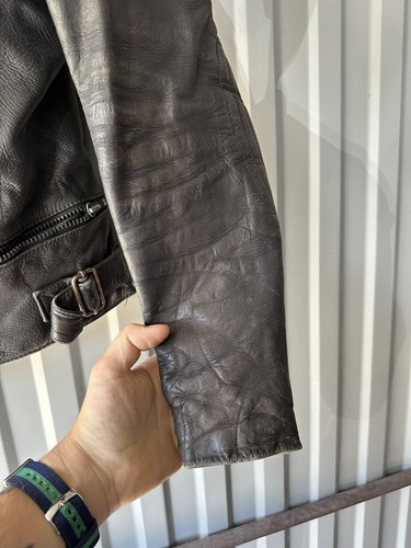Racing Rare Genuine Leather Vintage Moto Hype Jacket - Bild 6 von 20