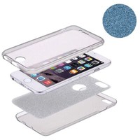 Apple Iphone 7 Plus / 8 Plus HüLle Case Handy Cover Schutz 360 SchtuzhüLle Blau