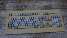 Vintage Peacock FKB4800 Computer Tastatur Retro Keyboard 386'er 486'er