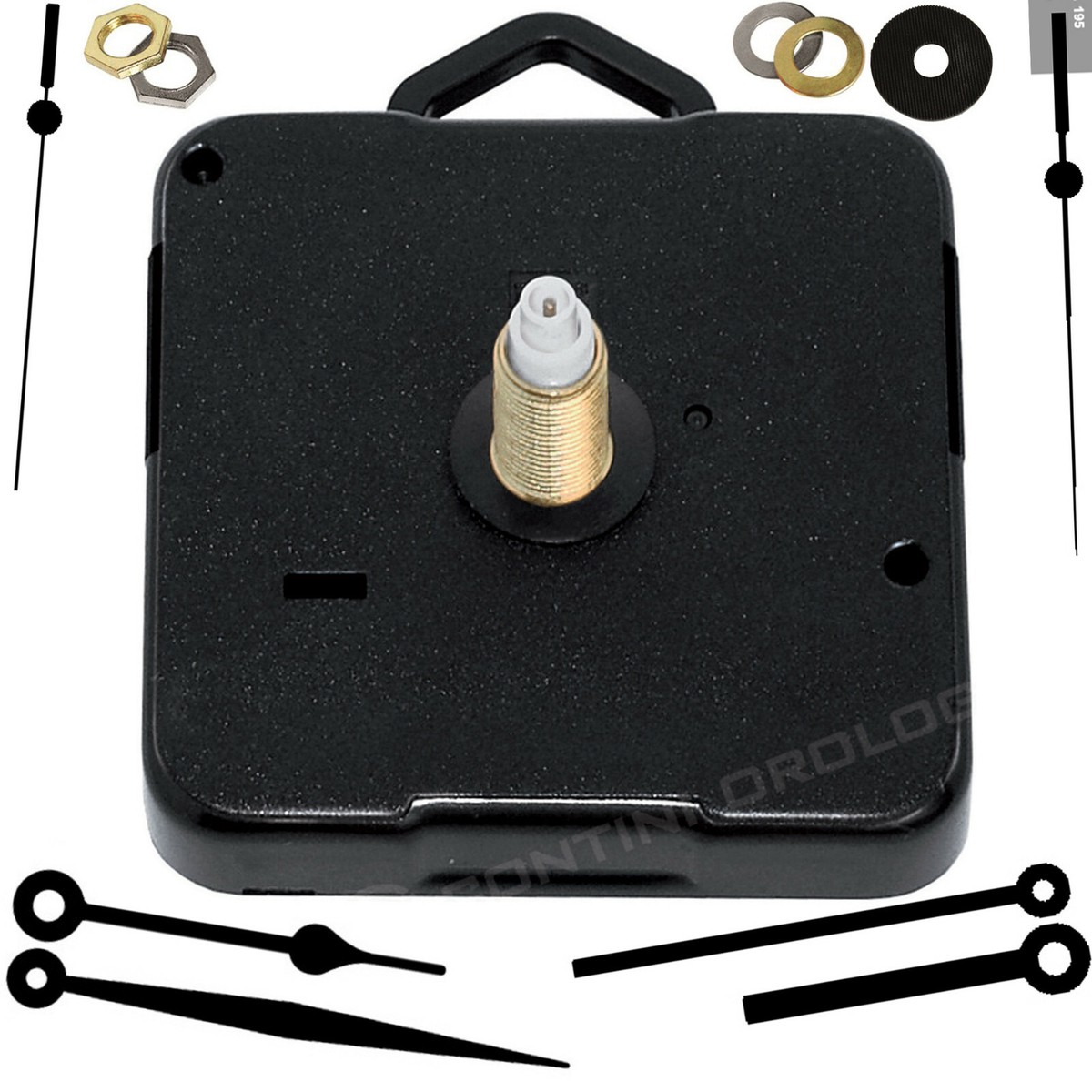 KIT MOVIMENTO RICAMBIO QUARZO OROLOGIO DA TAVOLO PARETE