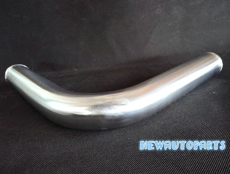 Manguera intercooler turbo aluminio codo 90 grados OD:51mm/2" longitud 600mm Foto 3 de 4