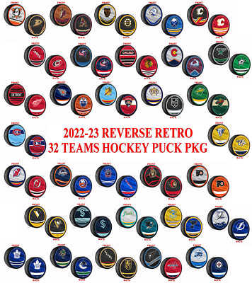 2022-2023 NHL Reverse Retro Dual Logo Souvenir 32 Teams Hockey