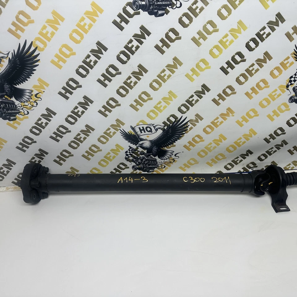 Mercedes C300 2009-2012 4Matic W204 sedán 3,0 L gasolina AWD eje de transmisión trasero 147 k OEM* Foto 3 de 4