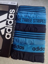 NEW, 4 - Pack adidas Men's Athletic Comfort Cotton Blend Boxer Brief Underwear