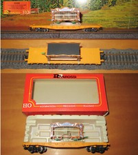 Rivarossi HO 136 Carro pianale tipo Fiat con gabbia per circo art 2090  A01