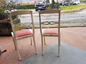 Dettagli Su Set Di 6 Sedia Per Sala Da Pranzo Tavolo Cucina Eleganti Moderne Shabby Ribasso