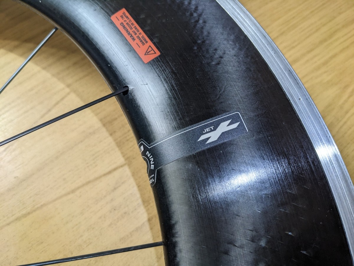 Roue Avant HED Jet RC9 Performance Series - 700C, Frein Sur Jante, Axe 9x100mm QR, Neuve (emballage Non Original)