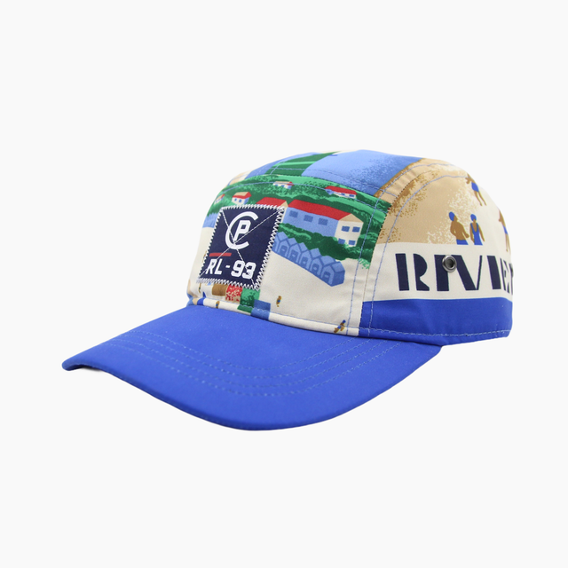 5 panel running hat