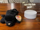 Ty Beanie Baby: Velvet the Black Panther Vintage 1995 Plush Stuffed Animal