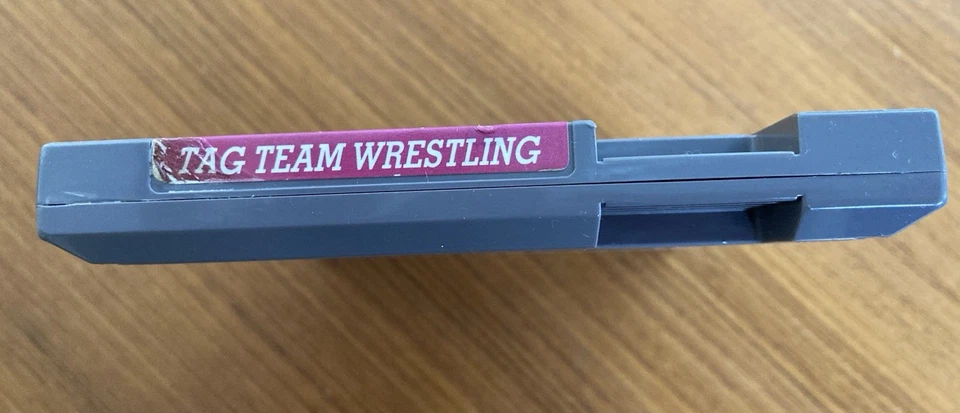 NES ~ TAG TEAM WRESTLING ~ Nintendo Game 3 Screw NES-TT-USA Game Cart Only NTSC - Image 3 of 4