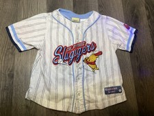 Vintage Disney Baby Winnie The Pooh Base Ball Jersey Tee Shirt 24 Months