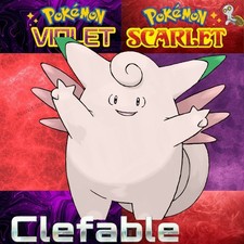 Clefable   SHINY 6lV  Pok mon Scarlet  Violet