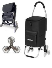 Stair-Climbing Grocery Cart 42L Insulated Bag Removable