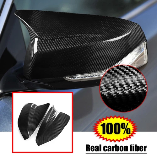 REPLACEMENT MIRROR CAP COVER FOR INFINITI Q50 Q60 2014-2024 M STYLE CARBON FIBER