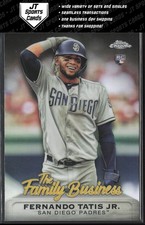 2019 Topps Chrome Update Fernando Tatis Jr. FBC-15 RC The Family Business Padres