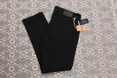 New Polo Ralph Lauren Men's Stretch Slim Straight Fit Pants - 31 x 30 - Black