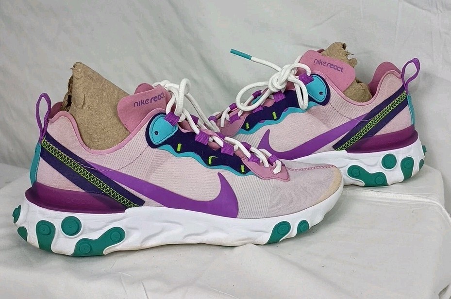 nike react element 55 magic flamingo