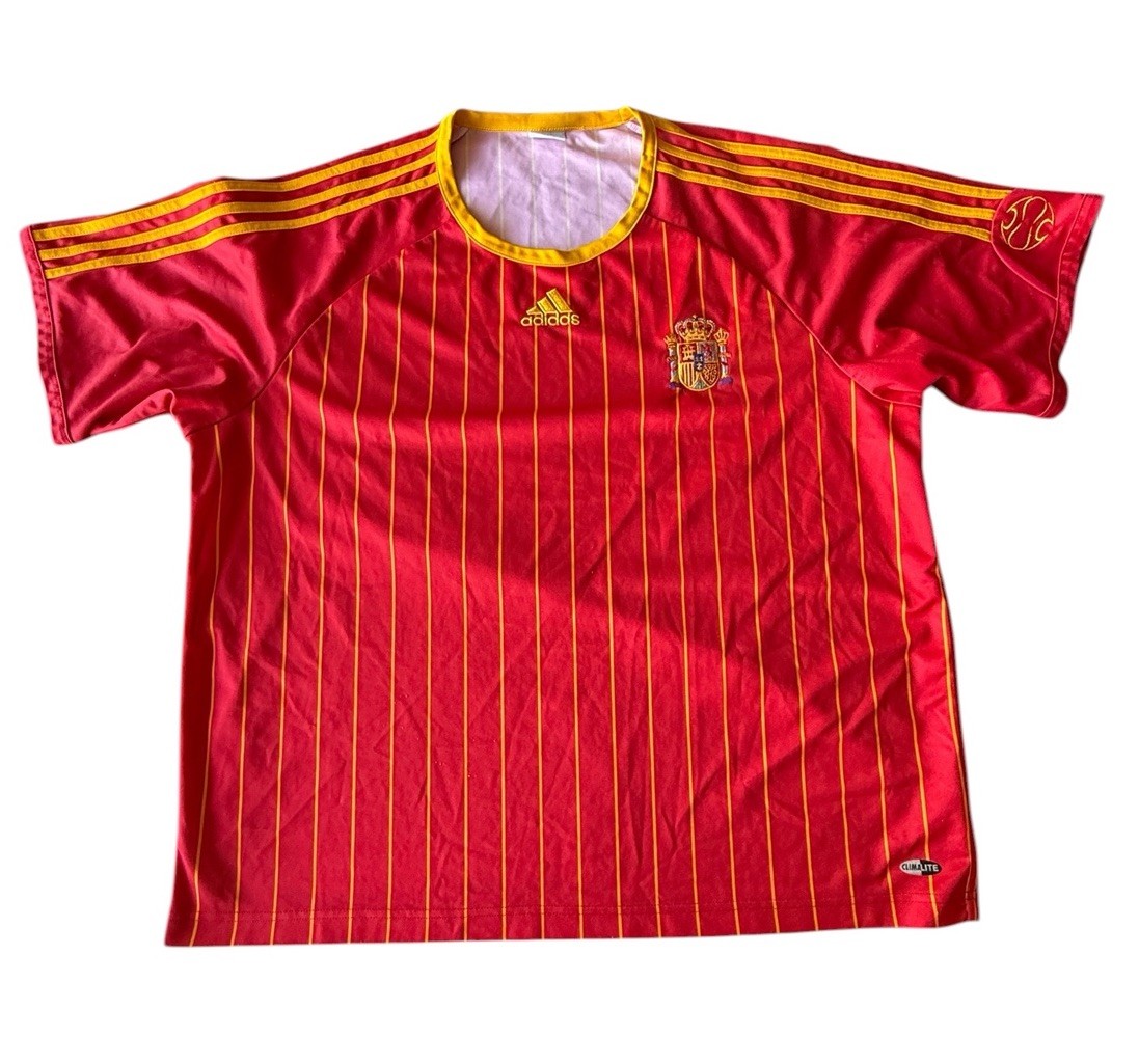 VTG Spain Home Football Men’s Soccer Jersey Mens SZ 2XL 2005